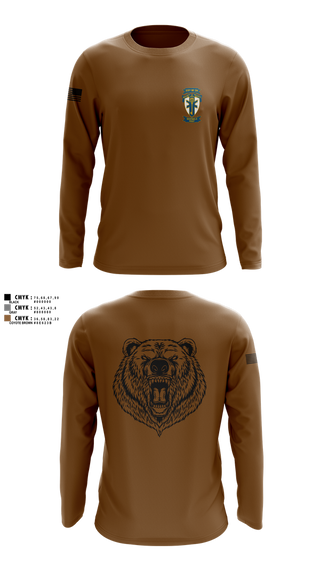 Long Sleeve Performance Shirt, HQ, 309TH MI BN, , Teamtime, Team time, sublimation, custom sports apparel, team uniforms, spirit wear, spiritwear, sports uniforms, custom shirts, team store, custom team store, fundraiser sports, apparel fundraiser