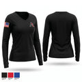 Aero seat 11397467 Women's Long Sleeve V-neck Shirt - 1