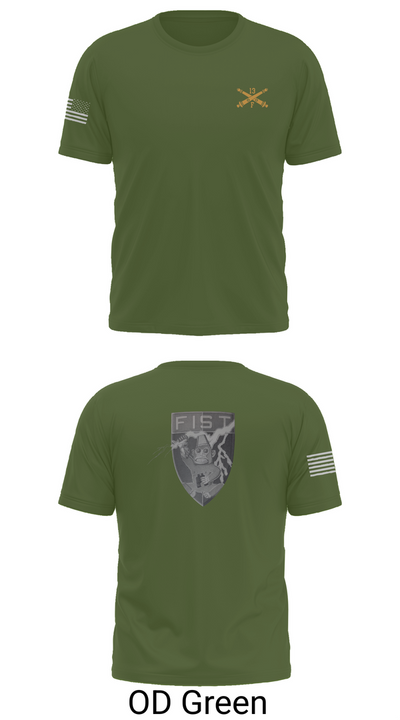 HHB 113th FA / FIST 8360084 Short Sleeve Performance Shirt - 56