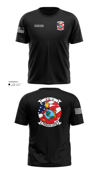 Short Sleeve Performance Shirt, VQ3 Det Travis, , Teamtime, Team time, sublimation, custom sports apparel, team uniforms, spirit wear, spiritwear, sports uniforms, custom shirts, team store, custom team store, fundraiser sports, apparel fundraiser