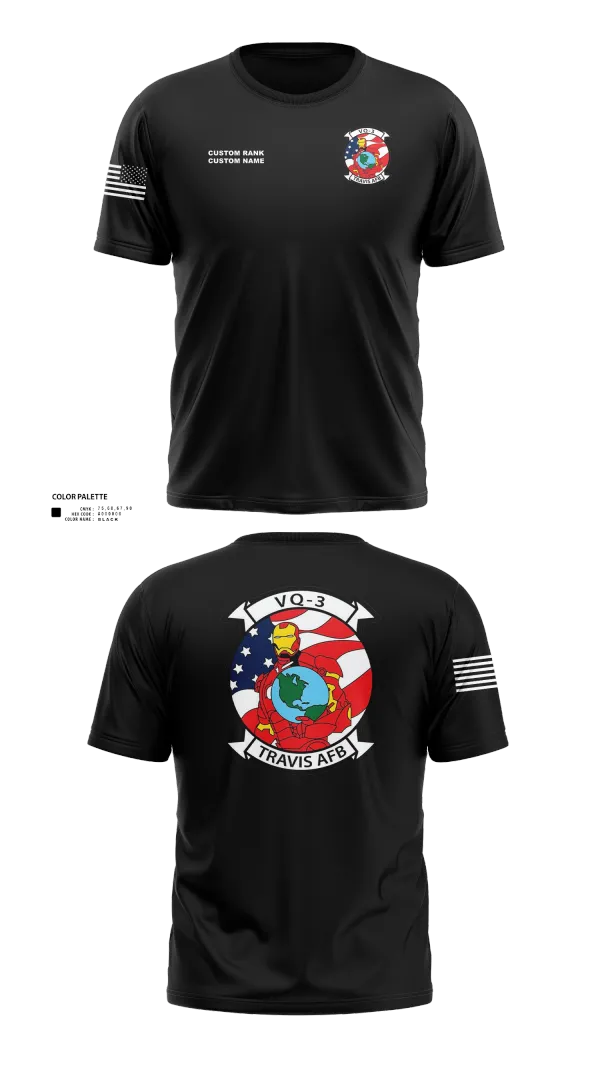 Short Sleeve Performance Shirt, VQ3 Det Travis, , Teamtime, Team time, sublimation, custom sports apparel, team uniforms, spirit wear, spiritwear, sports uniforms, custom shirts, team store, custom team store, fundraiser sports, apparel fundraiser