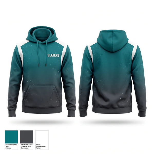 Hoodie, SLAYERS, Softball, Teamtime, Team time, sublimation, custom sports apparel, team uniforms, spirit wear, spiritwear, sports uniforms, custom shirts, team store, custom team store, fundraiser sports, apparel fundraiser