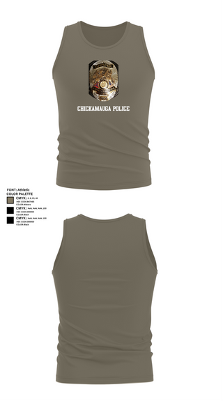 Tank Top, Chickamauga Police, , Teamtime, Team time, sublimation, custom sports apparel, team uniforms, spirit wear, spiritwear, sports uniforms, custom shirts, team store, custom team store, fundraiser sports, apparel fundraiser