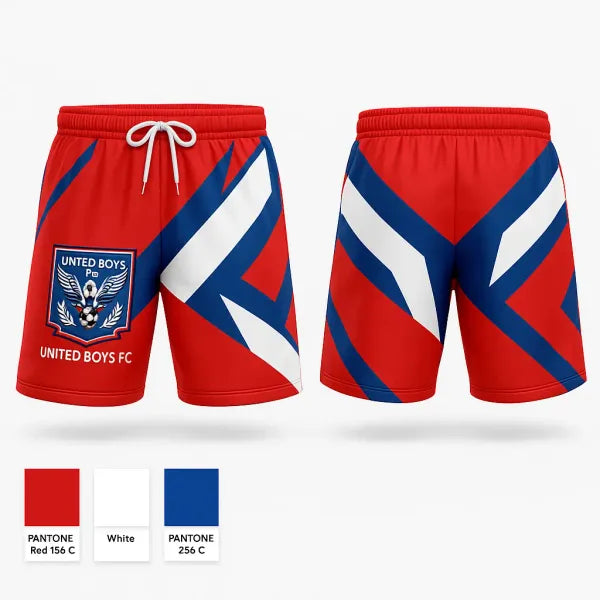 Athletic Shorts With Pockets, The United Boy FC, Men's Soccer, Teamtime, Team time, sublimation, custom sports apparel, team uniforms, spirit wear, spiritwear, sports uniforms, custom shirts, team store, custom team store, fundraiser sports, apparel fundraiser
