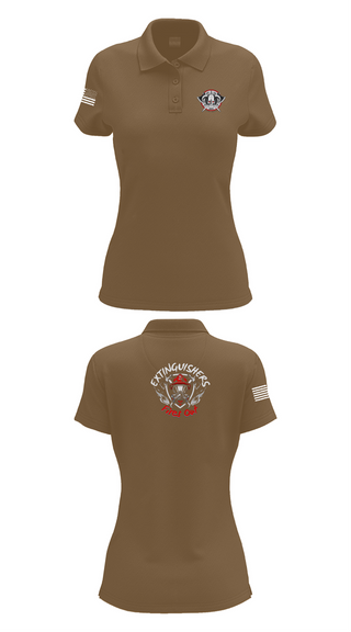 Womens Short Sleeve Performance Polo, HQ PLT, HHC, 508th MP BN (D), , Teamtime, Team time, sublimation, custom sports apparel, team uniforms, spirit wear, spiritwear, sports uniforms, custom shirts, team store, custom team store, fundraiser sports, apparel fundraiser