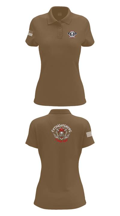 HQ PLT, HHC, 508th MP BN (D) 41529202 Women's Short Sleeve Performance Polo  - 15