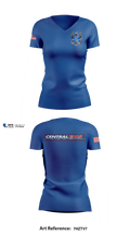 Phoenix Police Department Women's Short Sleeve V-neck Shirt - 11
