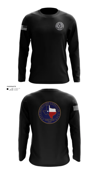 Long Sleeve Performance Shirt, Operation Lone Star, , Teamtime, Team time, sublimation, custom sports apparel, team uniforms, spirit wear, spiritwear, sports uniforms, custom shirts, team store, custom team store, fundraiser sports, apparel fundraiser