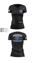 Coudersport Ems Women's Short Sleeve V-neck Shirt - 9
