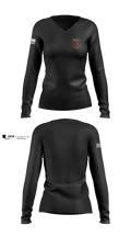 Wellsville TRT 21200750 Women's Long Sleeve V-neck Shirt - 4
