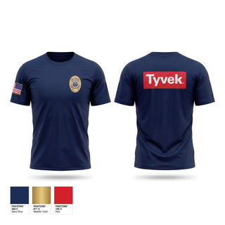 Short Sleeve Performance Shirt, City of Lake Geneva Police Department, Police, Teamtime, Team time, sublimation, custom sports apparel, team uniforms, spirit wear, spiritwear, sports uniforms, custom shirts, team store, custom team store, fundraiser sports, apparel fundraiser