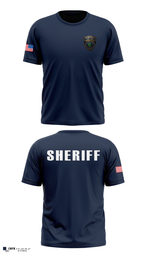 Short Sleeve Performance Shirt, Rayne Police Department, Police, Teamtime, Team time, sublimation, custom sports apparel, team uniforms, spirit wear, spiritwear, sports uniforms, custom shirts, team store, custom team store, fundraiser sports, apparel fundraiser