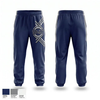 Sweatpants, Excel Elite Softball, Softball, Teamtime, Team time, sublimation, custom sports apparel, team uniforms, spirit wear, spiritwear, sports uniforms, custom shirts, team store, custom team store, fundraiser sports, apparel fundraiser