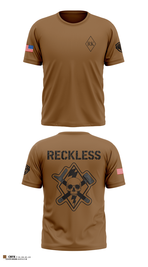 Short Sleeve Performance Shirt, 3rd Platoon Cco 2-37 AR, Army, Teamtime, Team time, sublimation, custom sports apparel, team uniforms, spirit wear, spiritwear, sports uniforms, custom shirts, team store, custom team store, fundraiser sports, apparel fundraiser