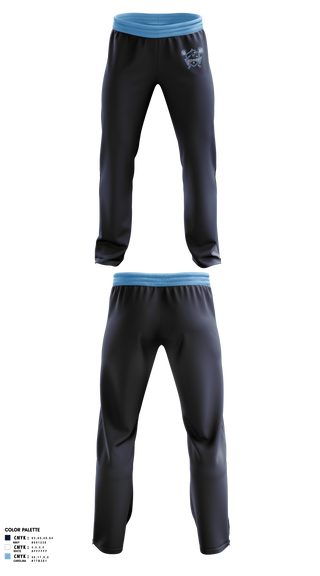Sweatpants, La Plata Warriors, Women's Lacrosse, Teamtime, Team time, sublimation, custom sports apparel, team uniforms, spirit wear, spiritwear, sports uniforms, custom shirts, team store, custom team store, fundraiser sports, apparel fundraiser