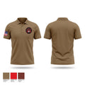 Forward support company 107 engineer battalion Short Sleeve Performance Polo - 1