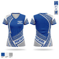 Denmark Tech Panthers Women's Short Sleeve V-neck Shirt - 1