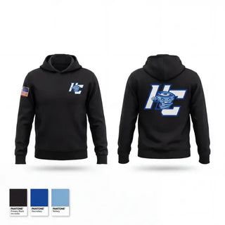 Hoodie, Hampton County NJROTC, Navy, Teamtime, Team time, sublimation, custom sports apparel, team uniforms, spirit wear, spiritwear, sports uniforms, custom shirts, team store, custom team store, fundraiser sports, apparel fundraiser