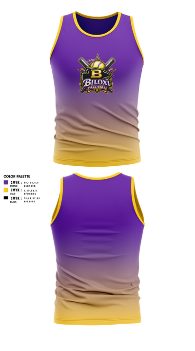 Biloxi Men's Track Singlet - 2