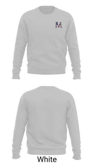 Crew Neck Sweatshirt, Veterans Memorial Eagles, Baseball, Teamtime, Team time, sublimation, custom sports apparel, team uniforms, spirit wear, spiritwear, sports uniforms, custom shirts, team store, custom team store, fundraiser sports, apparel fundraiser
