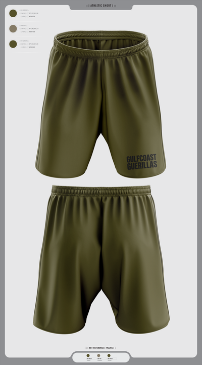 Gulfcoast Guerillas 63663465 Athletic Shorts With Pockets - 1
