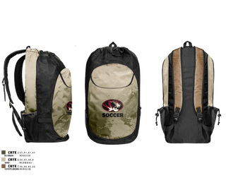 Gear Bag, Tuttle Tigers, Men's Soccer, Teamtime, Team time, sublimation, custom sports apparel, team uniforms, spirit wear, spiritwear, sports uniforms, custom shirts, team store, custom team store, fundraiser sports, apparel fundraiser