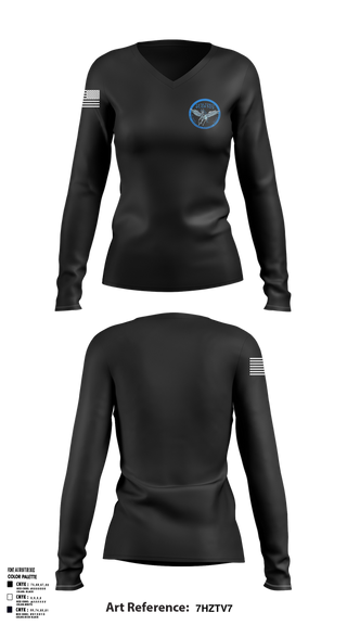 Womens Long Sleeve Vneck Shirt, 1-382LSBN, , Teamtime, Team time, sublimation, custom sports apparel, team uniforms, spirit wear, spiritwear, sports uniforms, custom shirts, team store, custom team store, fundraiser sports, apparel fundraiser