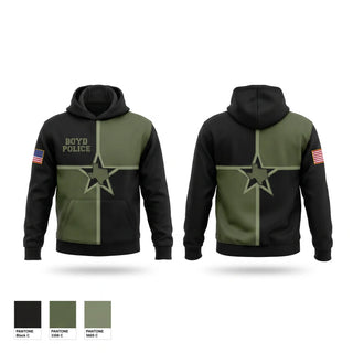 Hoodie, Boyd Police, Police, Teamtime, Team time, sublimation, custom sports apparel, team uniforms, spirit wear, spiritwear, sports uniforms, custom shirts, team store, custom team store, fundraiser sports, apparel fundraiser