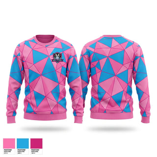 Crew Neck Sweatshirt, Kali Futsal, Women's Soccer, Teamtime, Team time, sublimation, custom sports apparel, team uniforms, spirit wear, spiritwear, sports uniforms, custom shirts, team store, custom team store, fundraiser sports, apparel fundraiser
