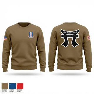 Crew Neck Sweatshirt, 3/187, Army, Teamtime, Team time, sublimation, custom sports apparel, team uniforms, spirit wear, spiritwear, sports uniforms, custom shirts, team store, custom team store, fundraiser sports, apparel fundraiser