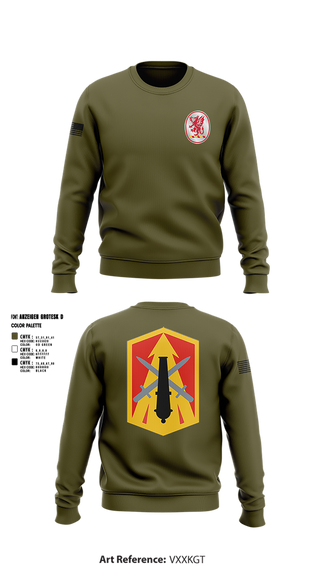 Crew Neck Sweatshirt, 3rd Battalion 13th Field Artillery Regiment, , Teamtime, Team time, sublimation, custom sports apparel, team uniforms, spirit wear, spiritwear, sports uniforms, custom shirts, team store, custom team store, fundraiser sports, apparel fundraiser