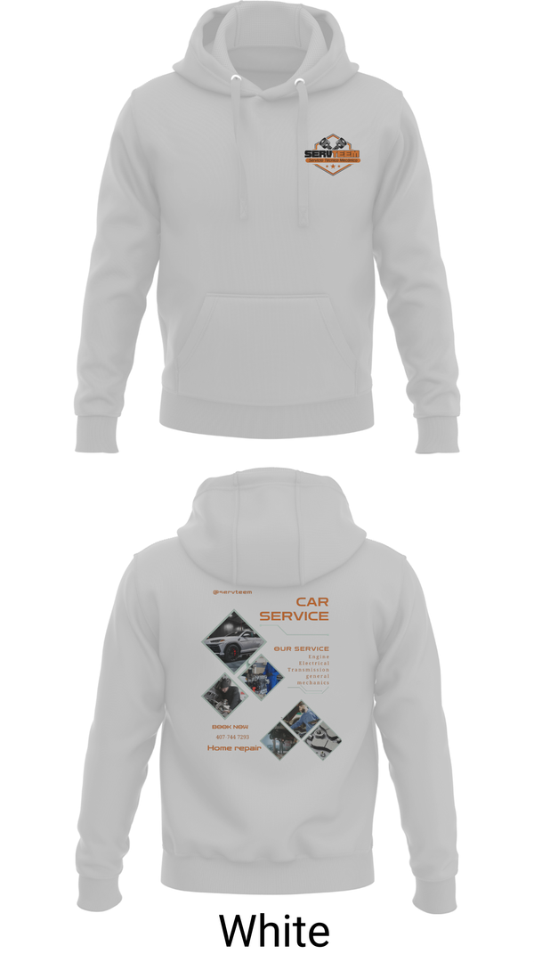 Hoodie, Servteem automotive group llc, , Teamtime, Team time, sublimation, custom sports apparel, team uniforms, spirit wear, spiritwear, sports uniforms, custom shirts, team store, custom team store, fundraiser sports, apparel fundraiser