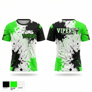 Soft Poly Tee Cotton Like Feel, Havasu Vipers, Baseball, Teamtime, Team time, sublimation, custom sports apparel, team uniforms, spirit wear, spiritwear, sports uniforms, custom shirts, team store, custom team store, fundraiser sports, apparel fundraiser