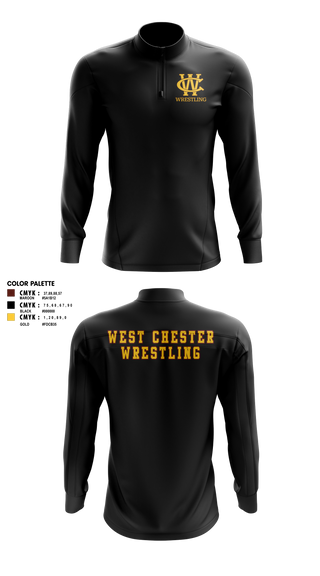 Quarter Zip Jacket, West Chester Youth Wrestling, Wrestling, Teamtime, Team time, sublimation, custom sports apparel, team uniforms, spirit wear, spiritwear, sports uniforms, custom shirts, team store, custom team store, fundraiser sports, apparel fundraiser