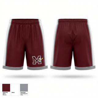Athletic Shorts With Pockets, Mission Eagles, Baseball, Teamtime, Team time, sublimation, custom sports apparel, team uniforms, spirit wear, spiritwear, sports uniforms, custom shirts, team store, custom team store, fundraiser sports, apparel fundraiser
