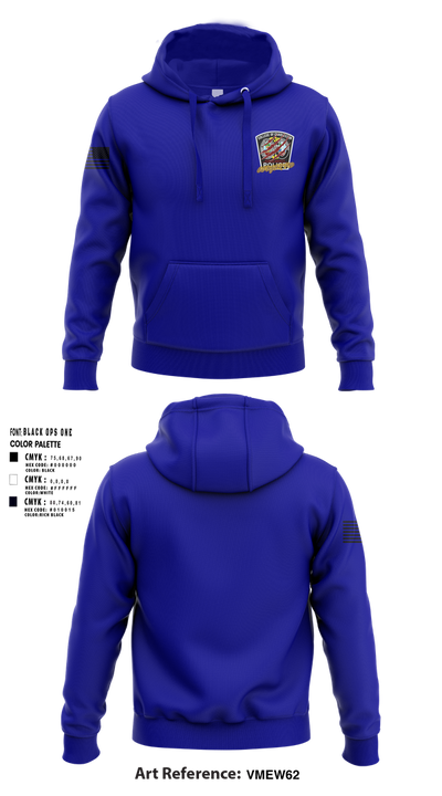 COC Police 82227335 Hoodie - 1
