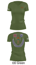 Chaos Company, 1-182 Infantry 69873429 Women's Short Sleeve V-neck Shirt - 48