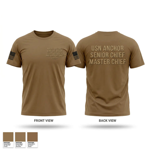 Old School Cotton Feel Shirt, Naval Special Warfare Group Eight Logistics and Support Unit, Navy, Teamtime, Team time, sublimation, custom sports apparel, team uniforms, spirit wear, spiritwear, sports uniforms, custom shirts, team store, custom team store, fundraiser sports, apparel fundraiser