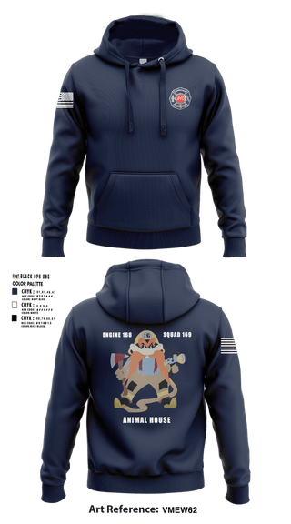 Hoodie, Station 16, Fire Department, Teamtime, Team time, sublimation, custom sports apparel, team uniforms, spirit wear, spiritwear, sports uniforms, custom shirts, team store, custom team store, fundraiser sports, apparel fundraiser
