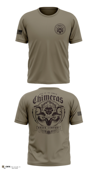 Short Sleeve Performance Shirt, Bravo Company, 401st Cyber Battalion, Army, Teamtime, Team time, sublimation, custom sports apparel, team uniforms, spirit wear, spiritwear, sports uniforms, custom shirts, team store, custom team store, fundraiser sports, apparel fundraiser