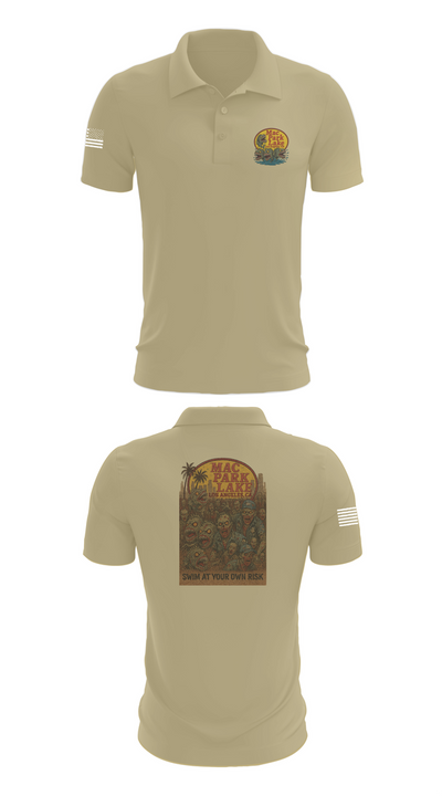 MACARTHUR PARK UNIT 16981211 Short Sleeve Performance Polo - 83