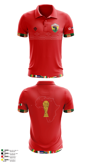 Short Sleeve Performance Polo, GHANSU W.C. 2026, Men's Soccer, Teamtime, Team time, sublimation, custom sports apparel, team uniforms, spirit wear, spiritwear, sports uniforms, custom shirts, team store, custom team store, fundraiser sports, apparel fundraiser