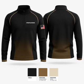 Quarter Zip Jacket, Steeplechase, , Teamtime, Team time, sublimation, custom sports apparel, team uniforms, spirit wear, spiritwear, sports uniforms, custom shirts, team store, custom team store, fundraiser sports, apparel fundraiser