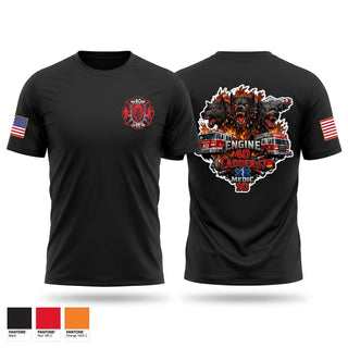 Short Sleeve Performance Shirt, Dexter Dawgs, Fire Department, Teamtime, Team time, sublimation, custom sports apparel, team uniforms, spirit wear, spiritwear, sports uniforms, custom shirts, team store, custom team store, fundraiser sports, apparel fundraiser