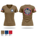 NTAG GL POA 37890664 Women's Short Sleeve V-neck Shirt - 1