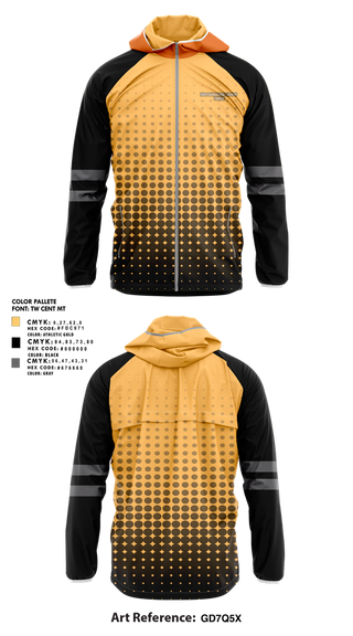Windbreaker, Northwestern Lehigh Tigers, , Teamtime, Team time, sublimation, custom sports apparel, team uniforms, spirit wear, spiritwear, sports uniforms, custom shirts, team store, custom team store, fundraiser sports, apparel fundraiser