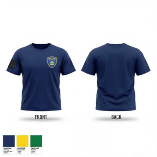 Old School Cotton Feel Shirt, Van Wert Police Department, Police, Teamtime, Team time, sublimation, custom sports apparel, team uniforms, spirit wear, spiritwear, sports uniforms, custom shirts, team store, custom team store, fundraiser sports, apparel fundraiser