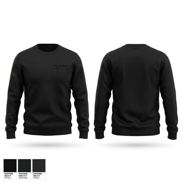 Crew Neck Sweatshirt, JROTC, Army, Teamtime, Team time, sublimation, custom sports apparel, team uniforms, spirit wear, spiritwear, sports uniforms, custom shirts, team store, custom team store, fundraiser sports, apparel fundraiser