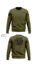 Chisago County K9 Unit 88074556 Crew Neck Sweatshirt - 112