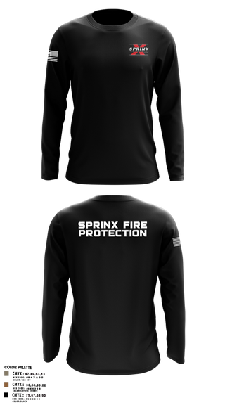 Long Sleeve Performance Shirt, SPRINX FIRE PROTECTION, , Teamtime, Team time, sublimation, custom sports apparel, team uniforms, spirit wear, spiritwear, sports uniforms, custom shirts, team store, custom team store, fundraiser sports, apparel fundraiser
